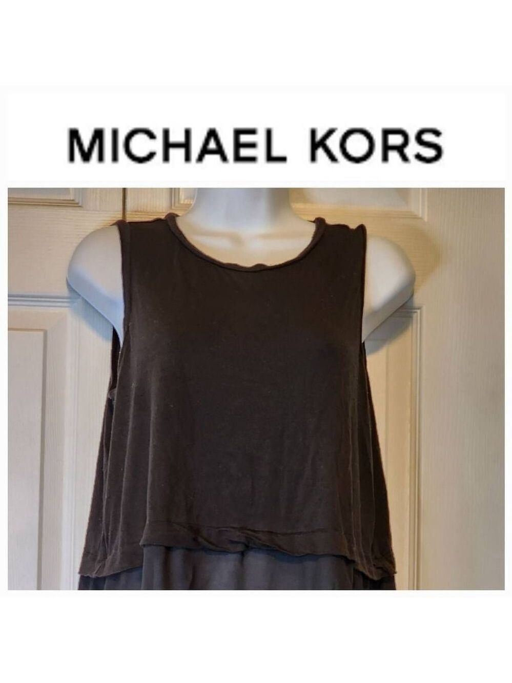 Michael Kors Black Tank Top - Picture 2 of 4